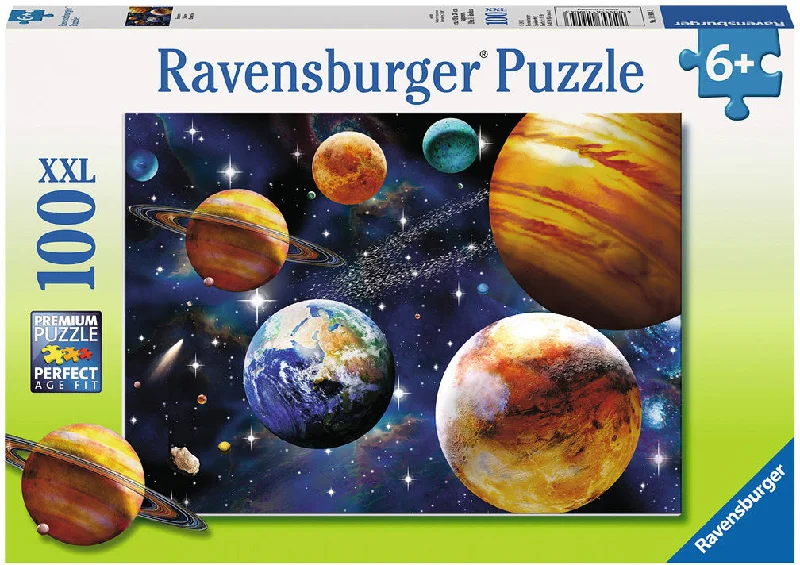 Christmas - holiday puzzles with festive scenes​ Space 100 pc Puzzle