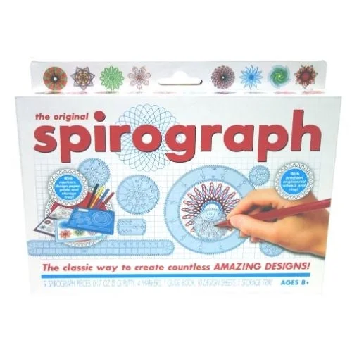 Puzzle - inspired embroidery patterns for crafters​ Spirograph Design Kit