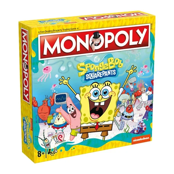 Autism - appropriate puzzles for sensory development Monopoly Spongebob Squarepants Autism - appropriate puzzles for sensory development Monopoly Spongebob Squarepants