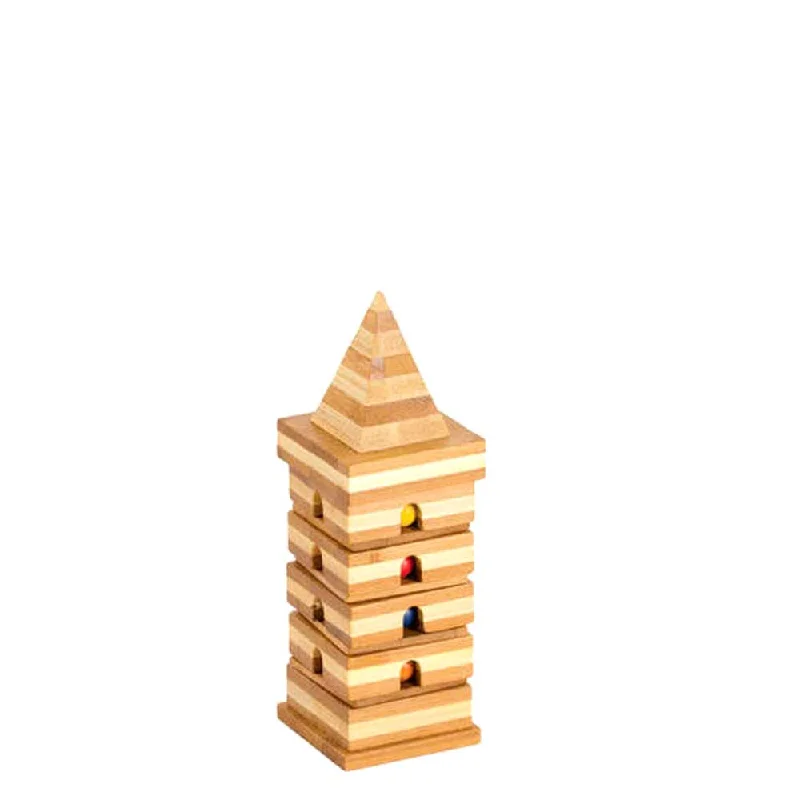 Puzzle - related art prints for wall decoration​ Square Puzzle Tower
