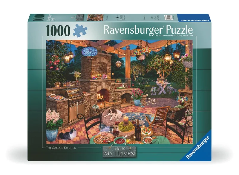 Puzzle - based art therapy activities for emotional well - being The Garden Kitchen 1000 Pc Puzzle Puzzle - based art therapy activities for emotional well - being The Garden Kitchen 1000 Pc Puzzle