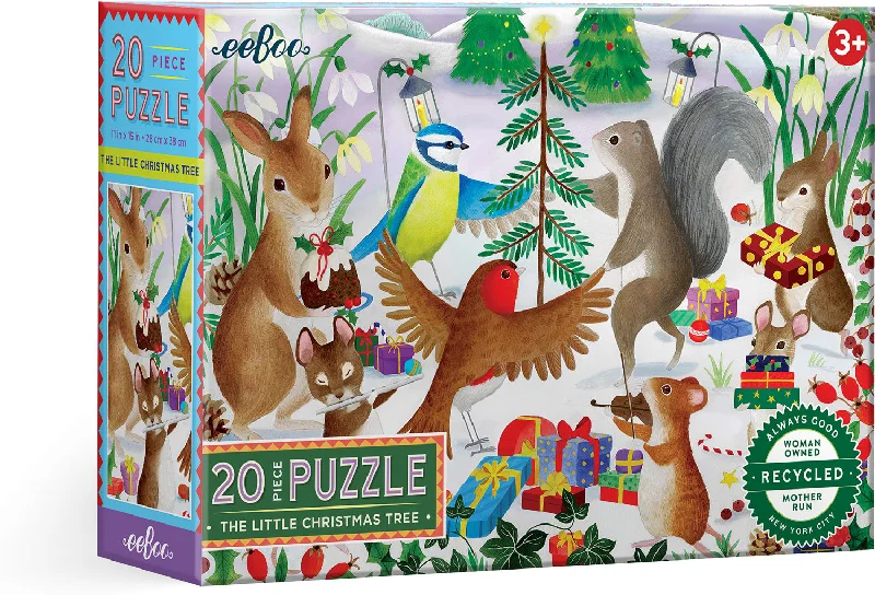 Puzzle - shaped key holders for organization The Little Christmas Tree 20 Pc. Puzzle Puzzle - shaped key holders for organization The Little Christmas Tree 20 Pc. Puzzle