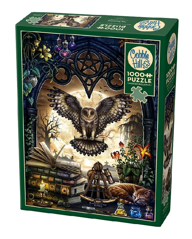 Puzzle - shaped coasters for table protection​ THE SUMMONS 1000PC PUZZLE