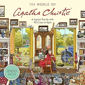 Puzzle - themed sculptures for art galleries THE WORLD OF AGATHA CHRISTIE 1000PC PUZZLE Puzzle - themed sculptures for art galleries THE WORLD OF AGATHA CHRISTIE 1000PC PUZZLE