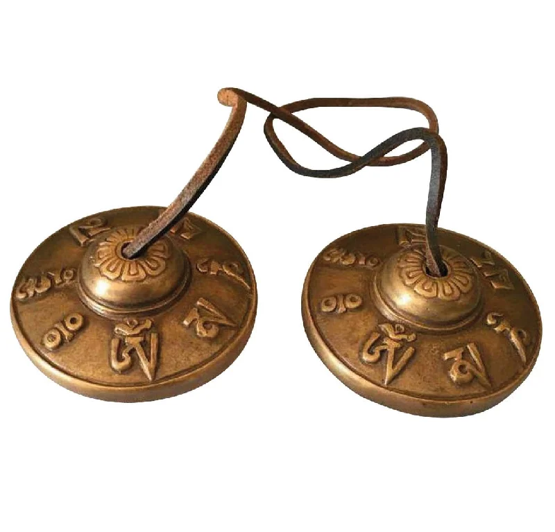 Trumpets for bold fanfares at ceremonies​ Tibetan Tingsha