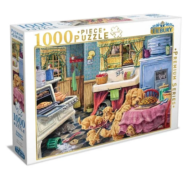 Toddler - friendly puzzles with large pieces Tilbury 1000-Piece Jigsaw Puzzle, Doggone Good Pies Toddler - friendly puzzles with large pieces Tilbury 1000-Piece Jigsaw Puzzle, Doggone Good Pies