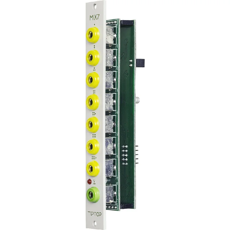 Koto for traditional Japanese melodies​ TipTop Audio MX7 Passive Summing Mixer Eurorack Module (3 HP, White)