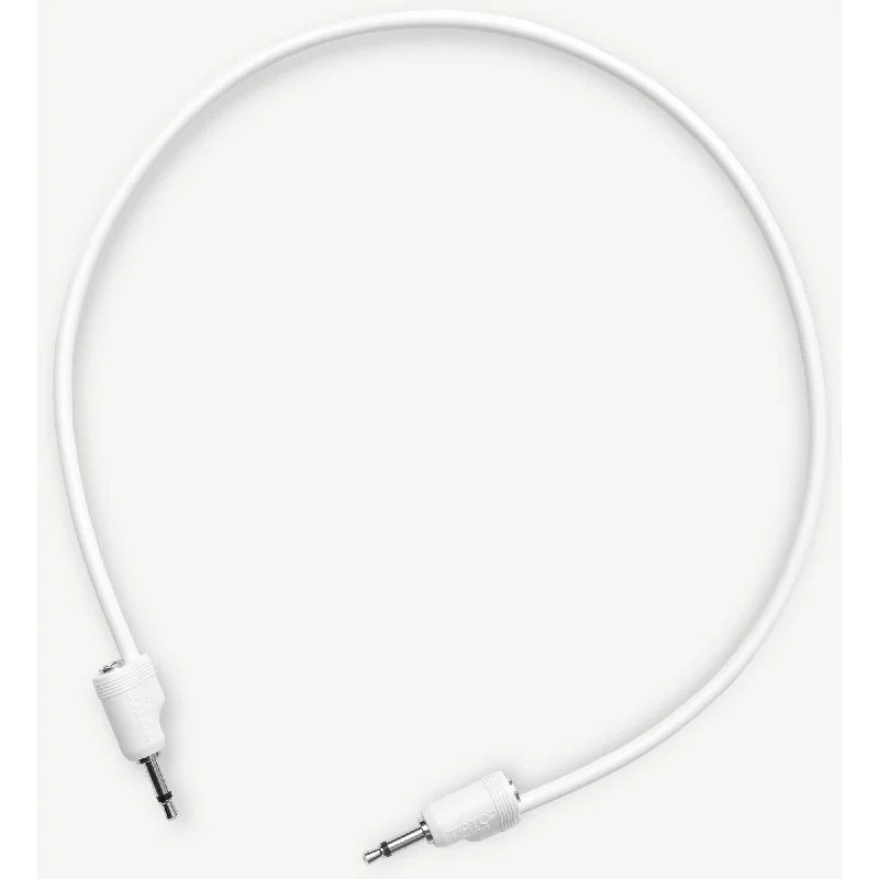 Tom - toms for varied tones in drum solos​ TipTop Audio Stackable Shielded 3.5mm Eurorack Patch Cables (White, 19.7", 5-Pack)