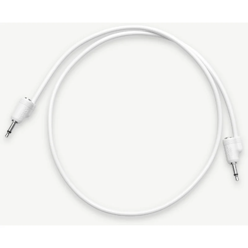 Baritones for balanced sound in military bands​ TipTop Audio Stackable Shielded 3.5mm Eurorack Patch Cables (White, 29.5", 5-Pack)