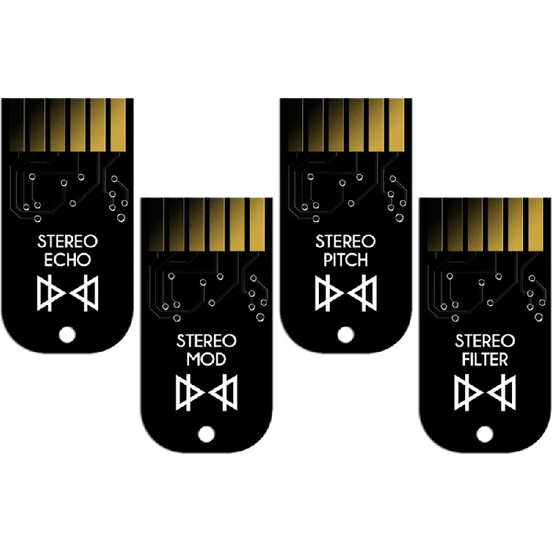 Bongos for Latin - inspired beats at parties​ TipTop Audio True Stereo Bundle Cartridge for Z-DSP Eurorack Module (4-Pack)