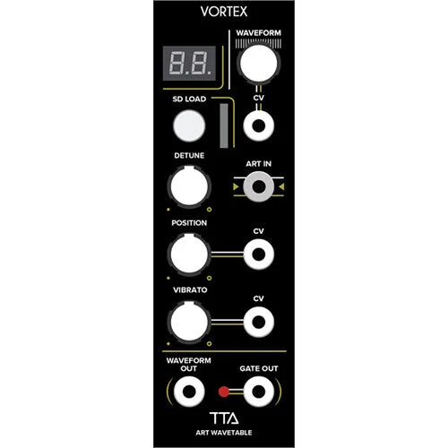 Fender electric guitars for iconic rock 'n' roll tones​ TipTop Audio VORTEX ART Wavetable Oscillator Eurorack Module (8 HP)