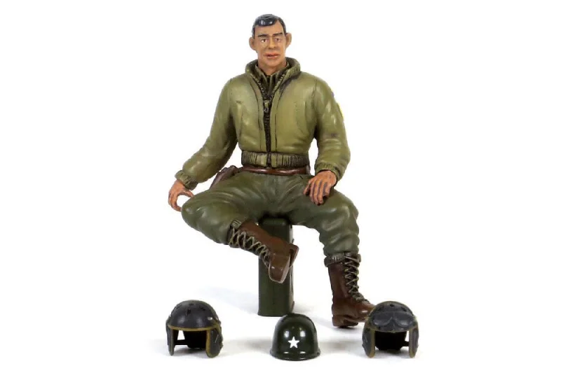 Torro 1/16 Scale Figure 2nd Lieutenant G. Clark Sitting