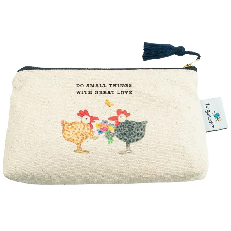 Puzzle cards for travel - friendly entertainment Twigseeds Accessory Pouch - Do Small Things With Great Love Puzzle cards for travel - friendly entertainment Twigseeds Accessory Pouch - Do Small Things With Great Love