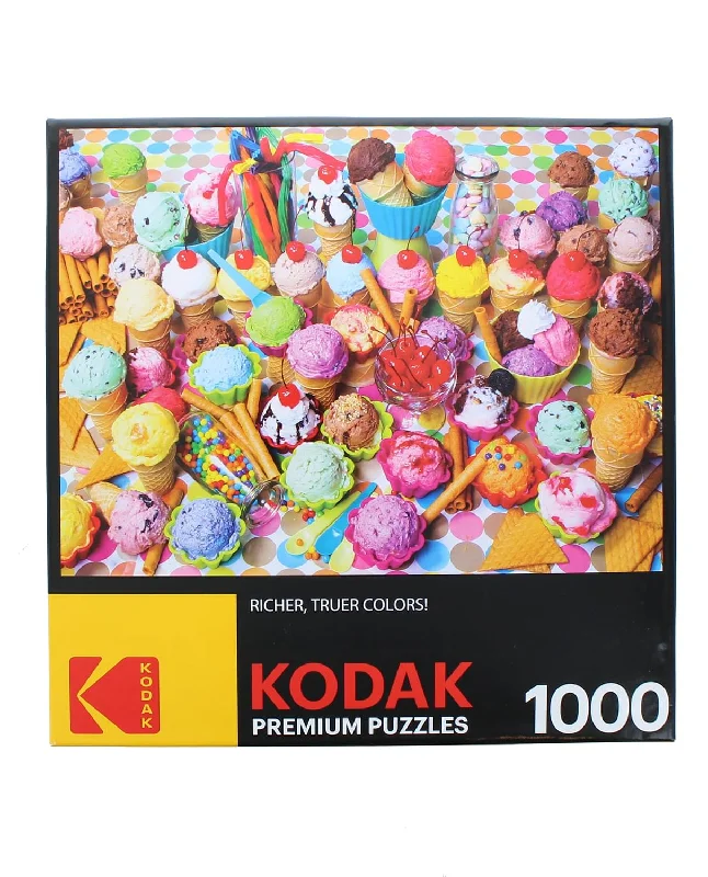 Easter egg - hunt puzzles for spring celebrations Variety of Colorful Ice Cream 1000 Piece Jigsaw Puzzle Easter egg - hunt puzzles for spring celebrations Variety of Colorful Ice Cream 1000 Piece Jigsaw Puzzle