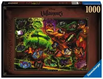 Puzzle - based art therapy activities for emotional well - being​ VILLAINOUS HORNED KING 1000PC
