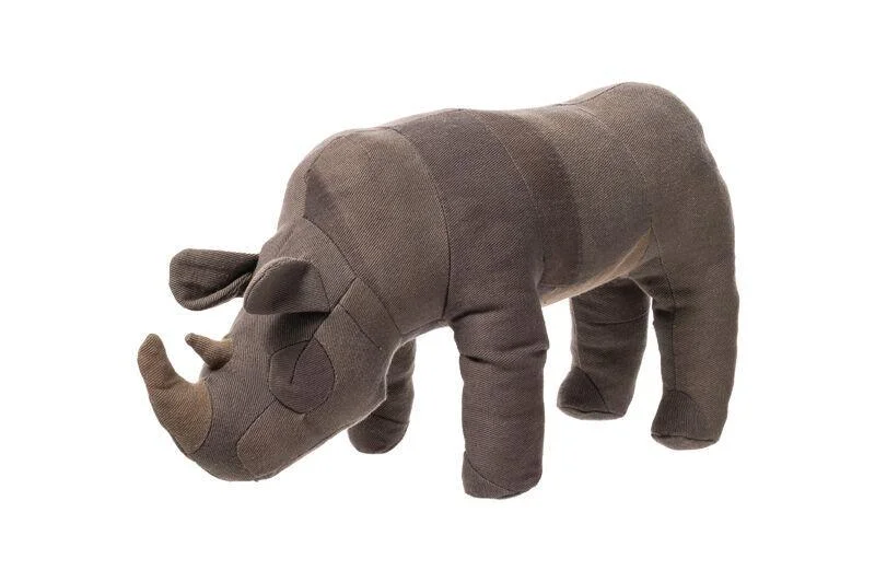 Plush toys for fish lovers in colorful fish designs Vintage Fabric Stuffed Animal - Rhinoceros Plush toys for fish lovers in colorful fish designs Vintage Fabric Stuffed Animal - Rhinoceros