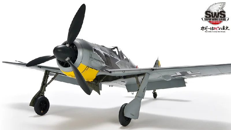 Zoukei Mura 1/32 WW2 Focke Wulf Fw190 A-4 w/Siegfried Schnell Figure