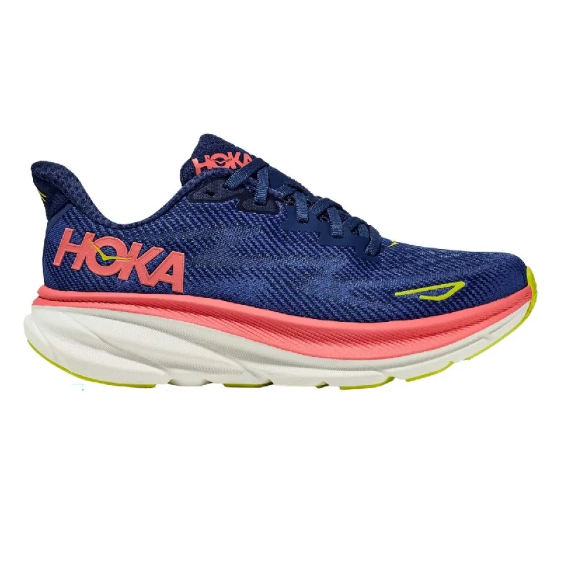 Hoka One One Women's Clifton 9 Evening Sky/Coral