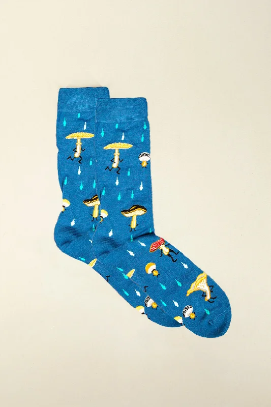 mens fungi fun guys socks