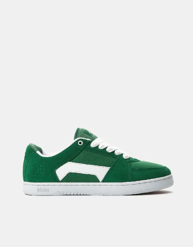 Etnies MC Rap Lo Skate Shoes - Green/White