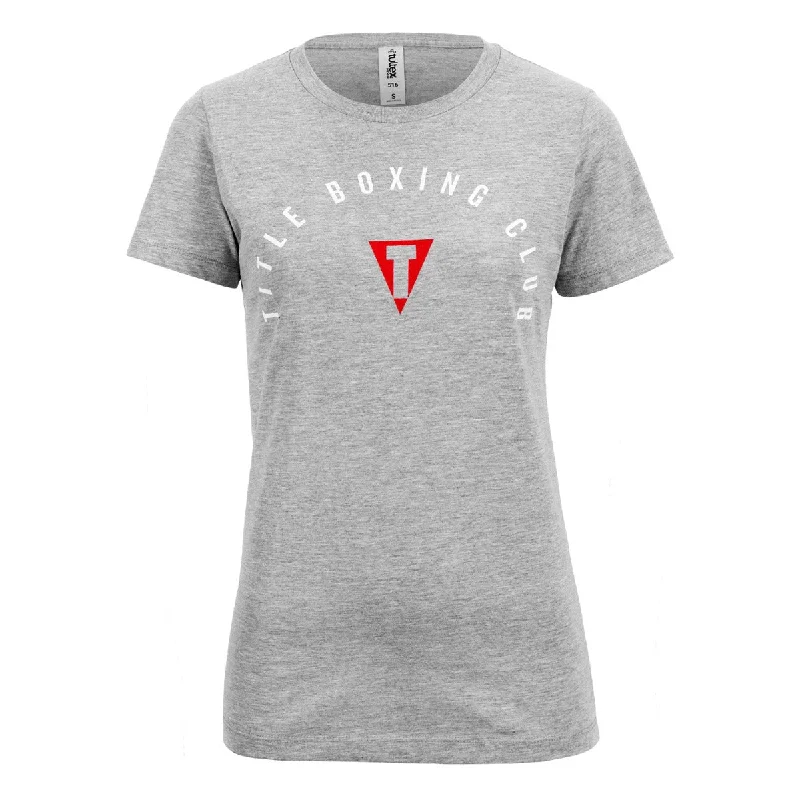 TITLE Boxing Club Arch Logo Women's Tee