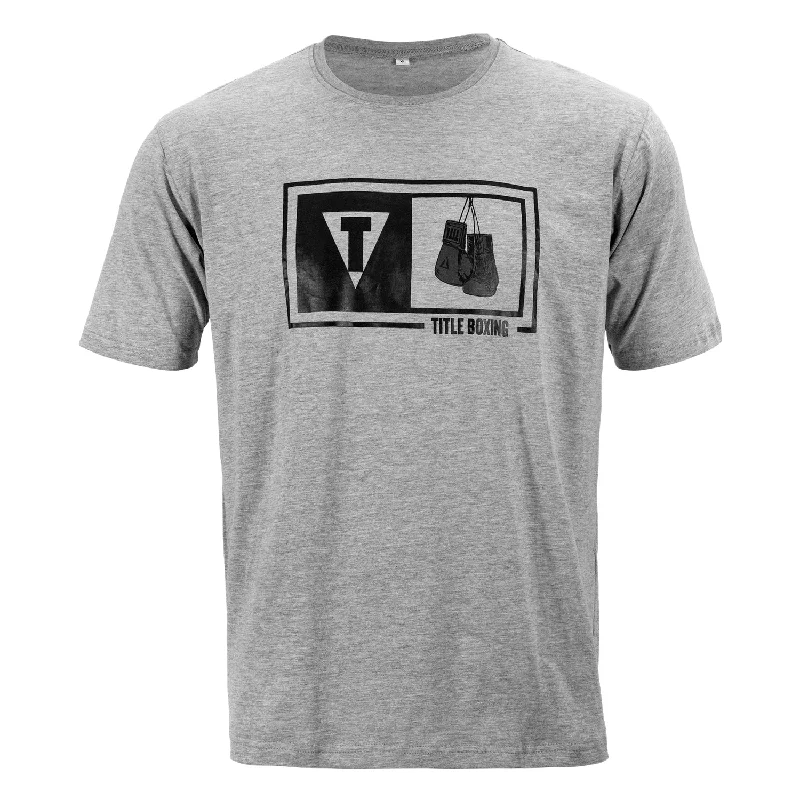 TITLE Boxing Dual-Frame Logo Tee