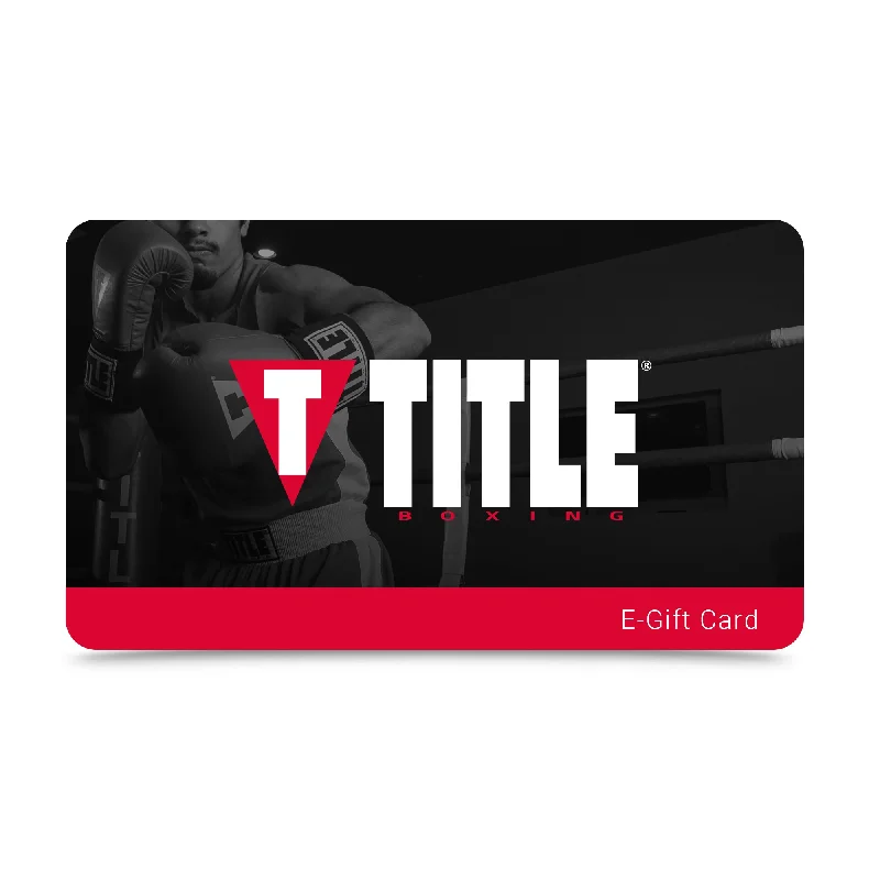 TITLE Boxing E-Gift Card