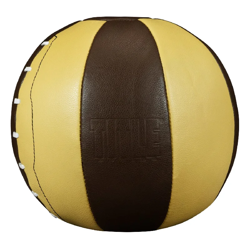 TITLE Boxing Retro Leather Medicine Balls