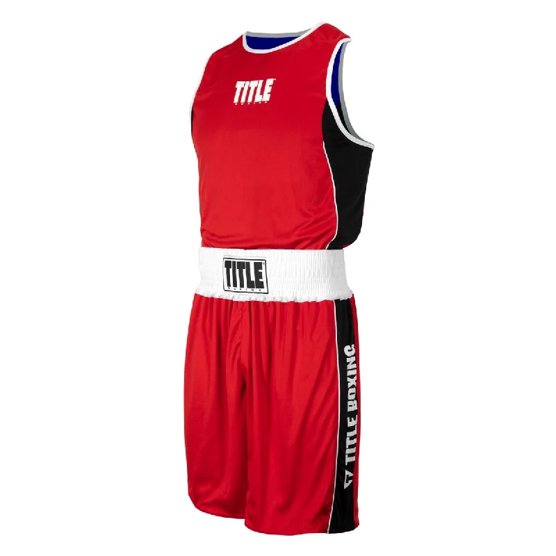 TITLE Boxing Stinger Reversible Amateur Boxing Set