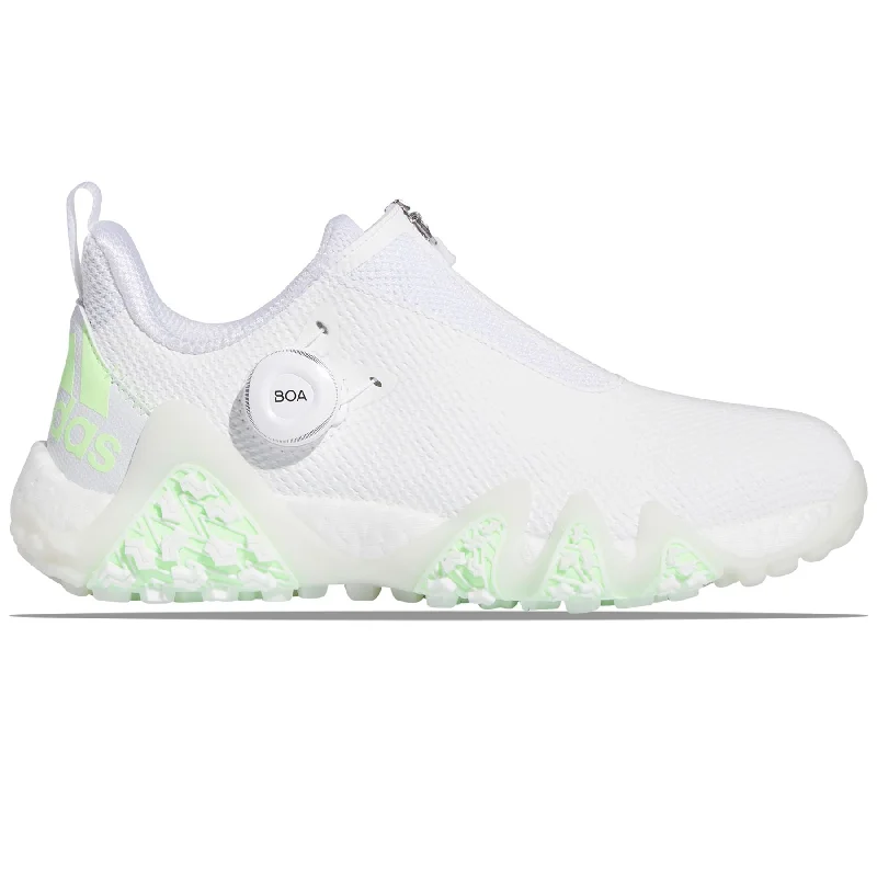 Womens CODECHAOS '24 BOA Spikeless Golf Shoes White - SS24