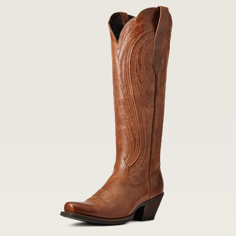 Ariat® Women's "Abilene" Western Boots - Light Tan