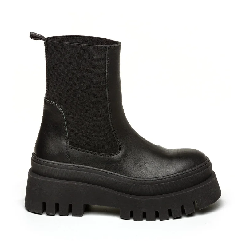 Cassandra Boot BLACK LEATHER