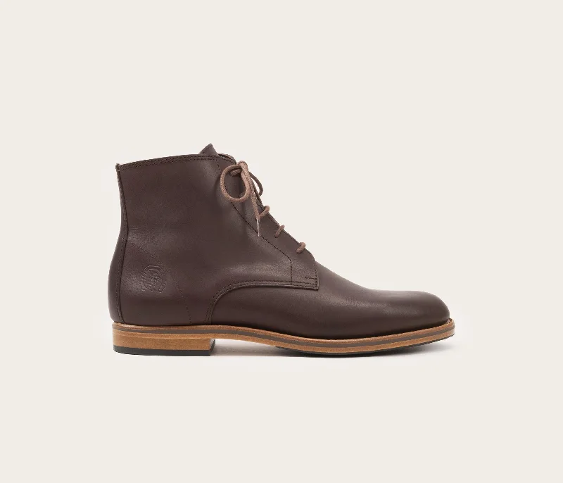 Jules Men's Lace-up Ankle Boot Coffee